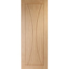 Three Folding Doors & Frame Kit - Verona Oak Flush 2+1 - Unfinished