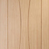 Bespoke Thruslide Surface Verona Oak Flush - Sliding Double Door and Track Kit