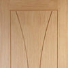 Bespoke Thruslide Surface Verona Oak Flush - Sliding Double Door and Track Kit