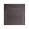 Modern flush grey colour interior door