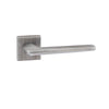 Forme Boston Designer Lever on Minimal Square Rose - Urban Graphite