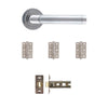 Augustus Handle Pack - Satin Chrome/Polished Chrome