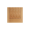 Oak 1 Panel Inlay Flush Door - Prefinished