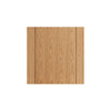 Oak 1 Panel Inlay Flush Door - Prefinished