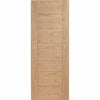 Bespoke Thrufold Palermo Oak Folding 3+0 Door - Panel Effect - Prefinished