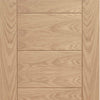 Three Sliding Doors and Frame Kit - Palermo Oak Door - Prefinished