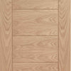 Bespoke Thruslide Palermo Oak - 2 Sliding Doors and Frame Kit - Prefinished