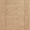 Four Folding Doors & Frame Kit - Palermo Oak 3+1 - Prefinished
