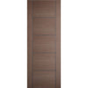Vancouver Chocolate Grey Fire Door - 1/2 Hour Fire Rated - Prefinished