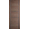 Vancouver Chocolate Grey Single Evokit Pocket Door - Prefinished