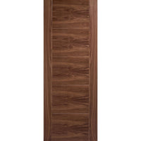 Bespoke Vancouver Walnut 5P Flush Single Pocket Door Detail - Prefinished