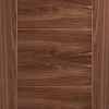 LPD Joinery Bespoke Fire Door, Vancouver Walnut 5P Flush - 1/2 Hour Fire Rated - Prefinished