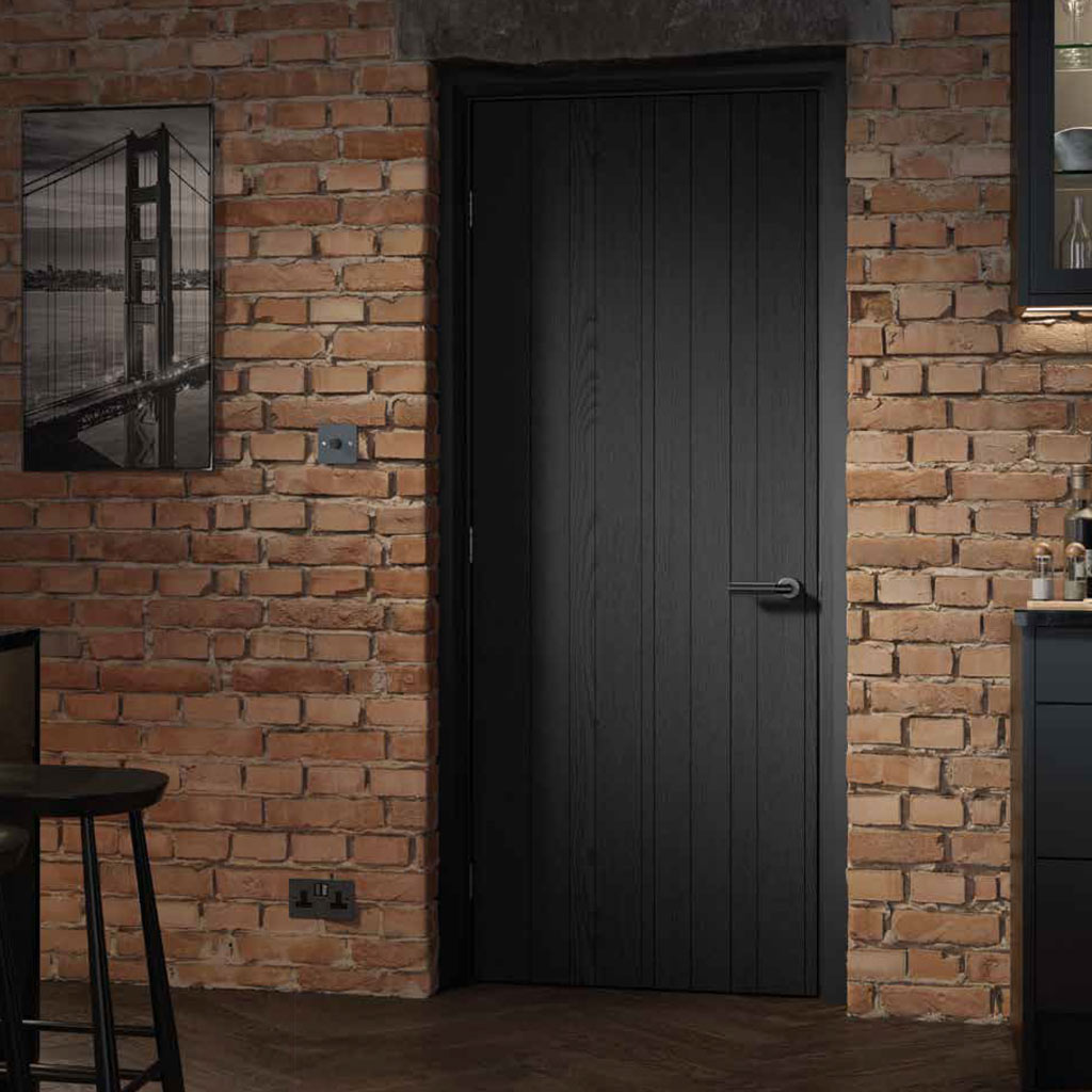 Montreal Charcoal Internal Door - Prefinished