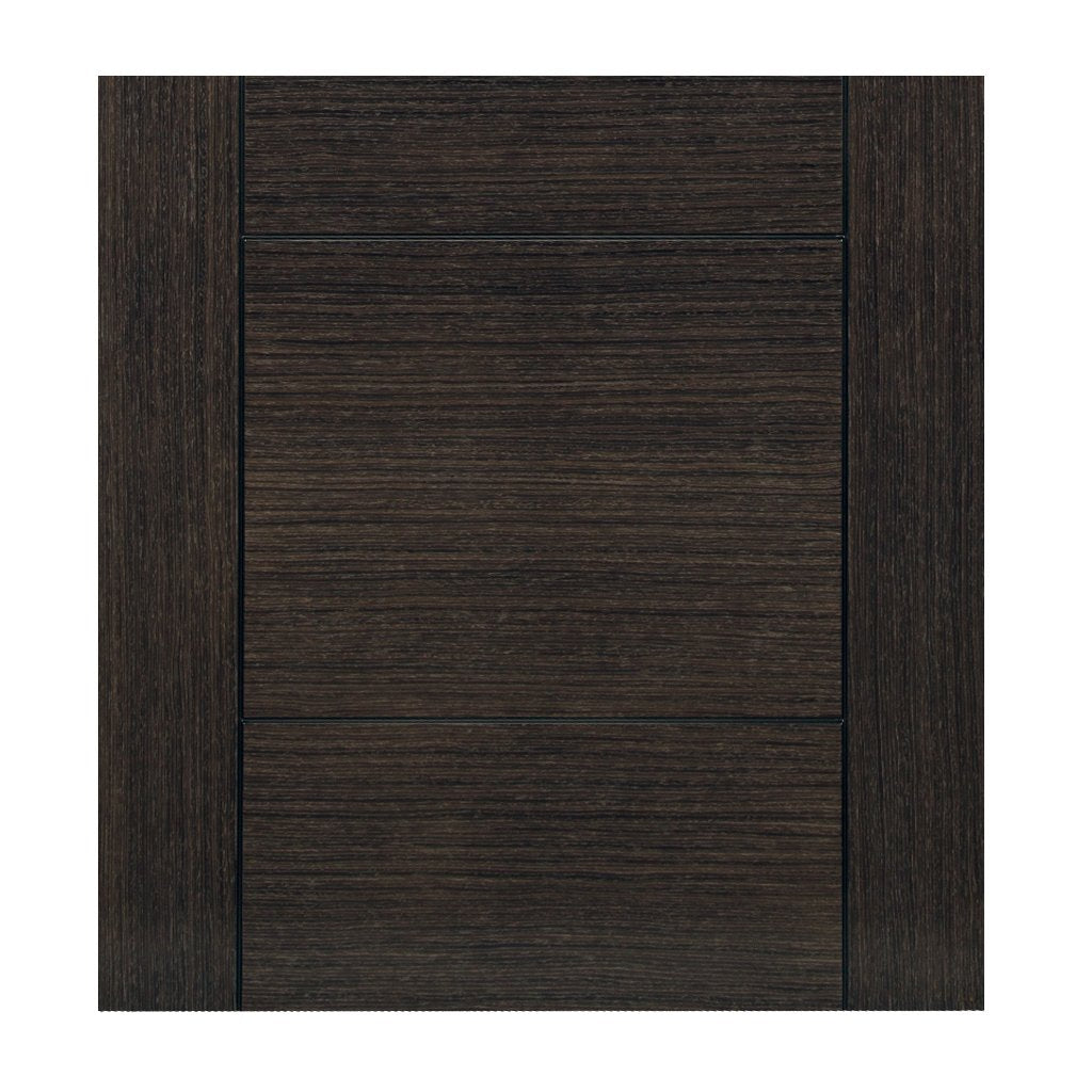 Montreal Dark Grey Ash Fire Door - 1/2 Hour Fire Rated - Prefinished