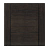 Montreal Dark Grey Ash Fire Door Pair - 1/2 Hour Fire Rated - Prefinished