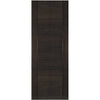 Montreal Dark Grey Ash Staffetta Quad Telescopic Pocket Doors - Prefinished