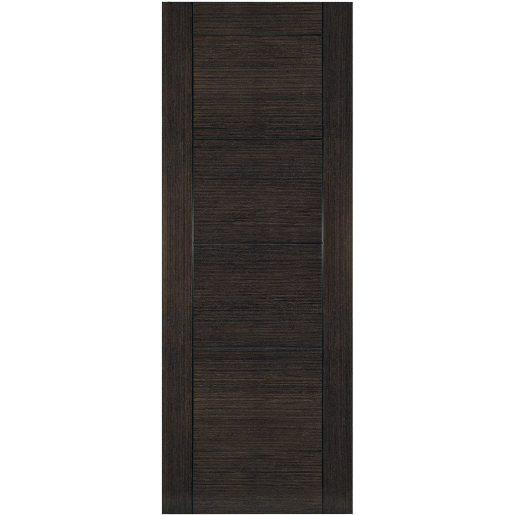 Montreal Dark Grey Ash Fire Door - 1/2 Hour Fire Rated - Prefinished