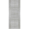 Pass-Easi Four Sliding Doors and Frame Kit - Montreal Prefinished Light Grey Ash Door