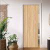 Montreal Oak Flush Internal Single Evokit Pocket Door - Prefinished