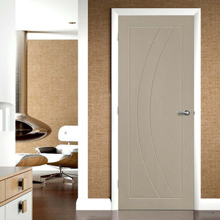 Image: Designer painted interior door available in five colour options