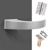 Tupai Rapido RetaLine Sabrosa Designer Fire Lever on Long Rose - Satin Chrome Handle Pack