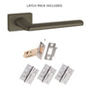 Tupai Rapido RetaLine Tavira Designer Fire Lever on Long Rose - Titanium Handle Pack