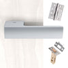 Tupai Rapido RetaLine Cartelle Designer Fire Lever on Long Rose - Satin Chrome Handle Pack