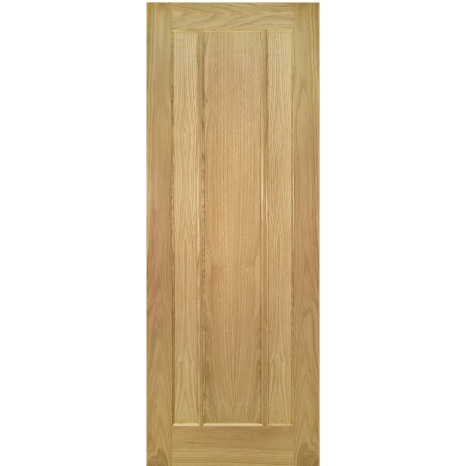 Bespoke Norwich Real American Oak Veneer Internal Door - Unfinished