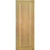 Single Sliding Door & Wall Track - Norwich Real American Oak Veneer Door - Unfinished
