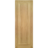 Norwich Oak Absolute Evokit Single Pocket Door Detail - Unfinished