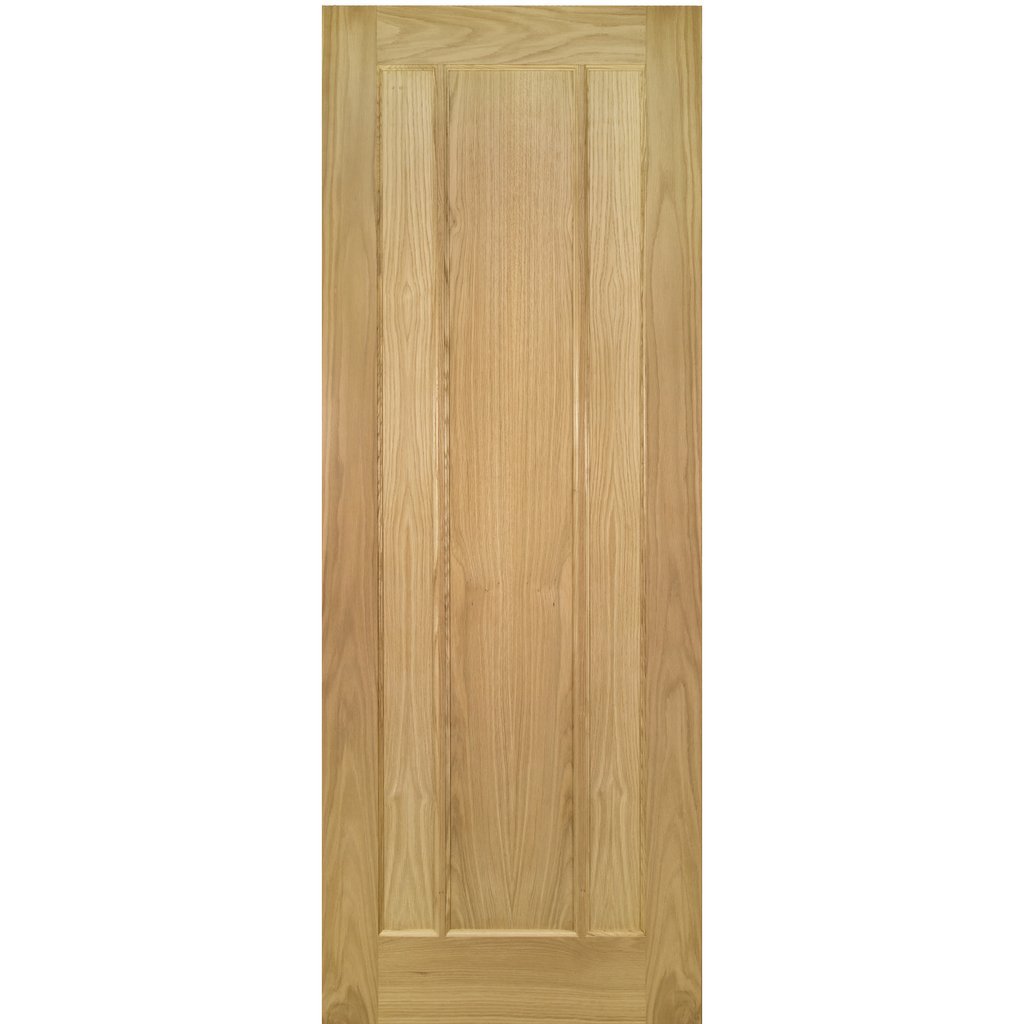 Norwich Oak Absolute Evokit Single Pocket Door Detail - Unfinished