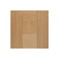 Bespoke Thruslide Catalonia Flush Oak Door - 2 Sliding Doors and Frame Kit - Prefinished