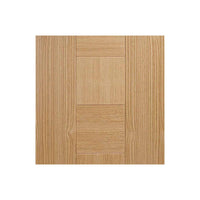 Bespoke Thruslide Catalonia Flush Oak Door - 2 Sliding Doors and Frame Kit - Prefinished
