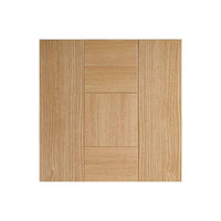 Bespoke Thruslide Catalonia Flush Oak Door - 2 Sliding Doors and Frame Kit - Prefinished