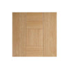 Four Sliding Doors and Frame Kit - Catalonia Flush Oak Door - Prefinished