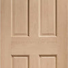 Bespoke Thruslide Colonial Oak 6 Panel - 2 Sliding Doors and Frame Kit