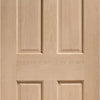 Bespoke oak veneer interior door