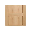 Contemporary Oak 4 Panel Single Evokit Pocket Door Detail - Prefinished