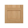 Contemporary Oak 4 Panel Single Evokit Pocket Door Detail - Prefinished