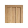 Coventry Oak 6 Panel Single Evokit Pocket Door - Prefinished