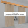Thruslide Oak Veneer Prefinished Pelmet Kit for Double Sliding Doors