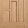 Bespoke Coventry Contemporary Oak Panel Door Pair