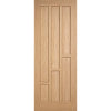 Fire Door, Coventry Contemporary Oak Panel - 30 Minute Fire Rated