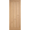 Coventry Contemporary Oak Panel Single Evokit Pocket Door
