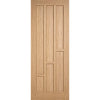 LPD Joinery Bespoke Coventry Contemporary Oak Panel Fire Door - 1/2 Hour Fire Rated