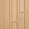 Fire Door, Coventry Contemporary Oak Panel - 30 Minute Fire Rated