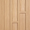 Bespoke Coventry Contemporary Oak Panel Door Pair