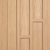 Coventry Contemporary Oak Panel Evokit Pocket Fire Door Detail - 30 Minute Fire Rated