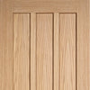 Fire Door, Coventry Contemporary Oak Panel - 30 Minute Fire Rated