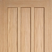 Bespoke Coventry Contemporary Oak Panel Door Pair